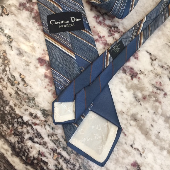 Dior Authentic Men’s Tie Guaranteed Authentic Vintage - Picture 6 of 13